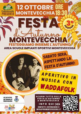 Aspettando la festa d’autunno: aperitivo in musica con i waddafolk.